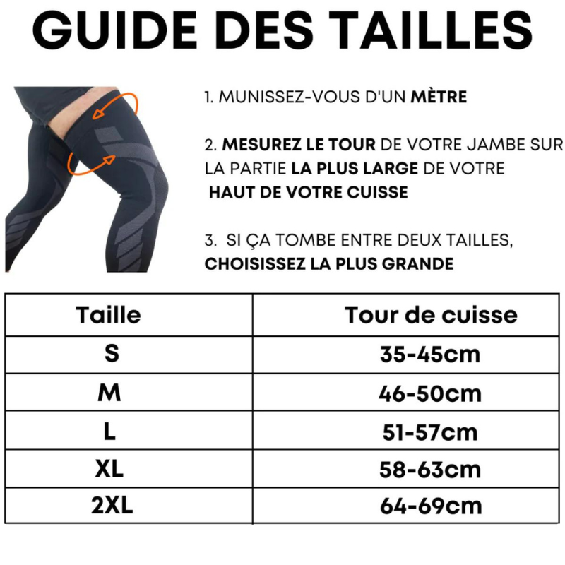 Maintiens de compression Été V2 pour Genoux et Jambes